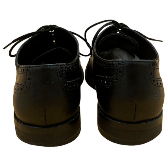 Cole Haan Mens Wingtip Oxford Shoes Dress Black Leather C12209 Lace Up 11 main image 4